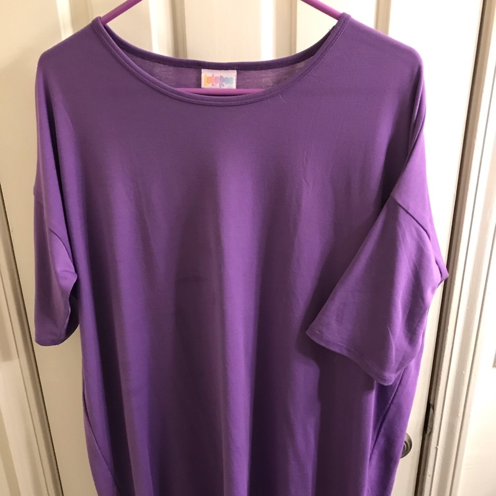 Purple LuLaRoe Irma